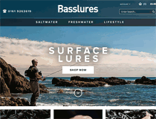 Tablet Screenshot of basslures.co.uk